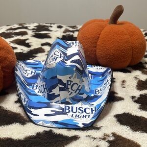 Busch Light Blue Cowboy Hat